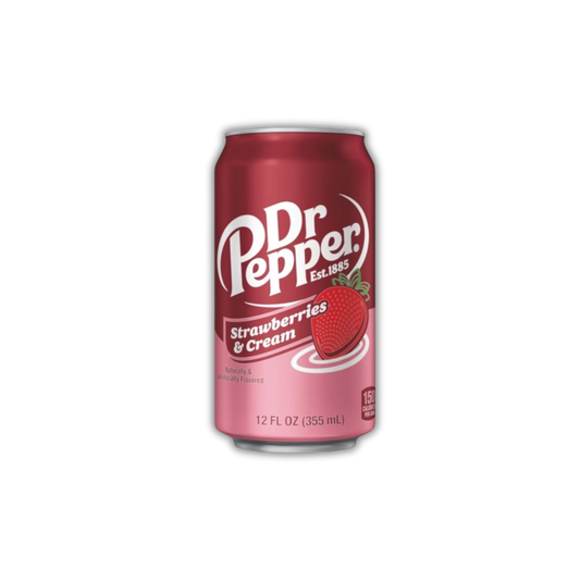 Dr Pepper Strawberries & Cream Can