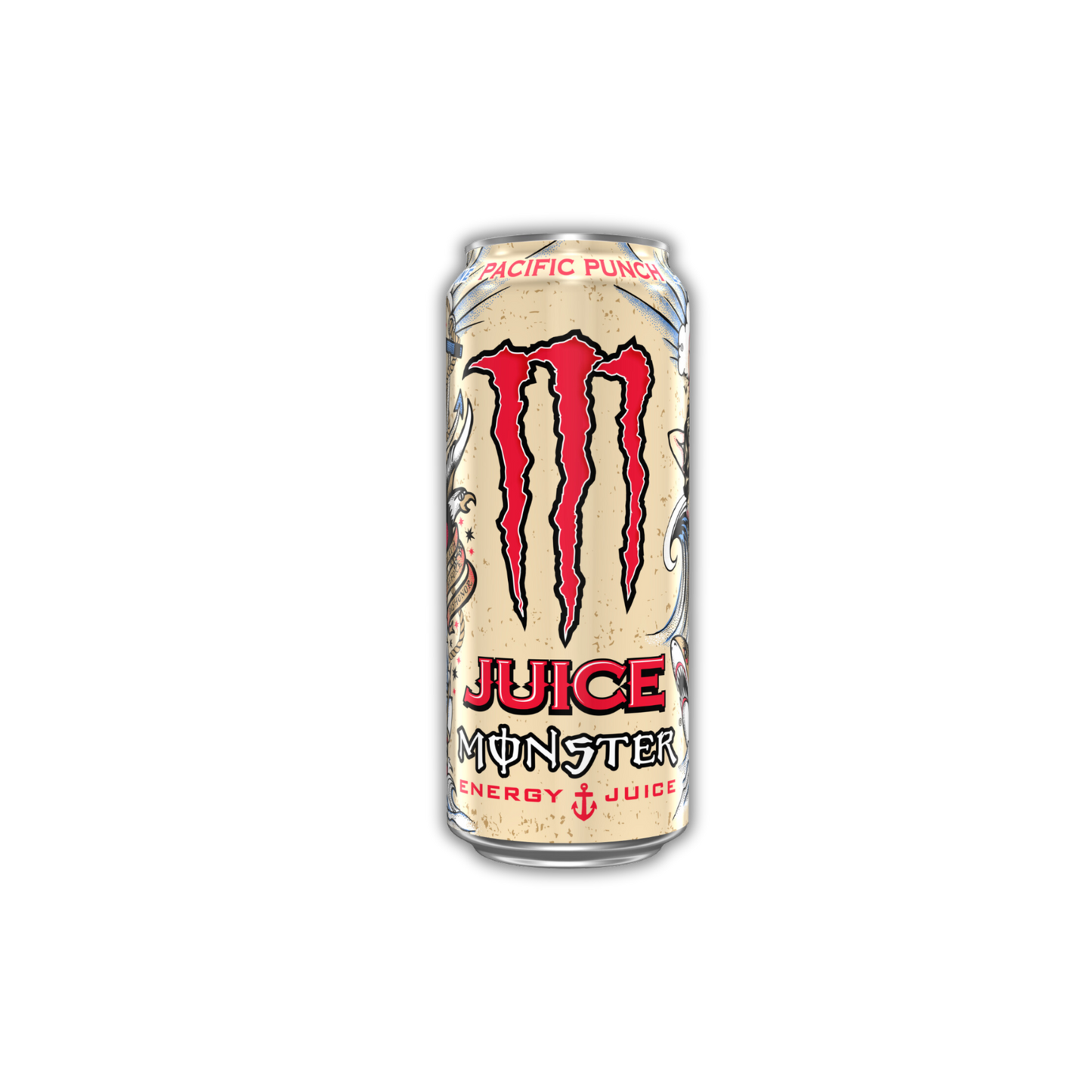 "American Monster Energy Drink Pacific Punch 473ml can - tropical fruity-flavored energy drink."