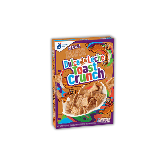 Dulce de Leche Toast Crunch Cereal 340 g  brown box