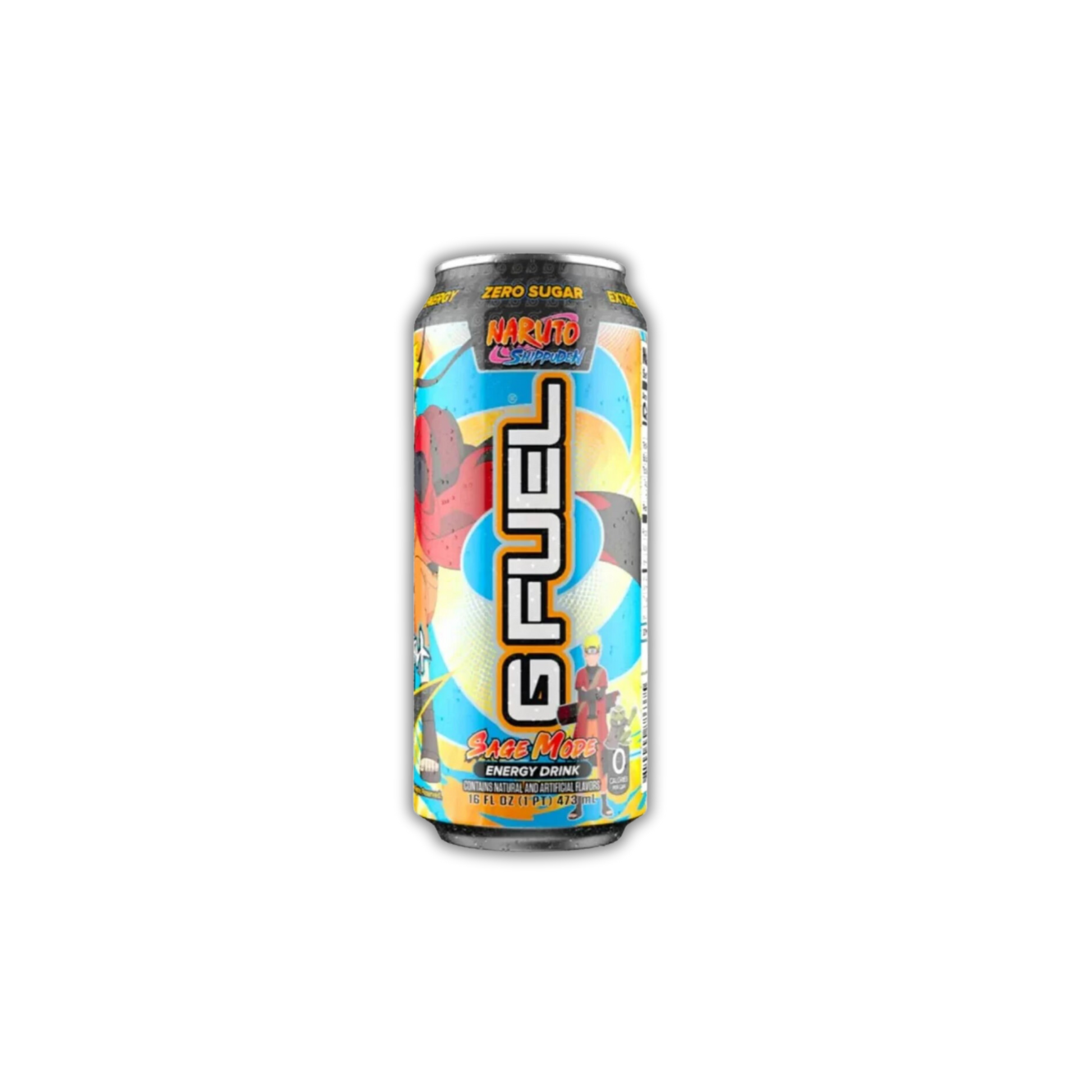 G Fuel Sage Mode Energy Drink 473ml Blue Yellow