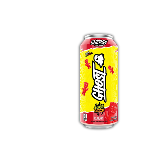 Ghost Sour Patch Redberry Energy Drink Can