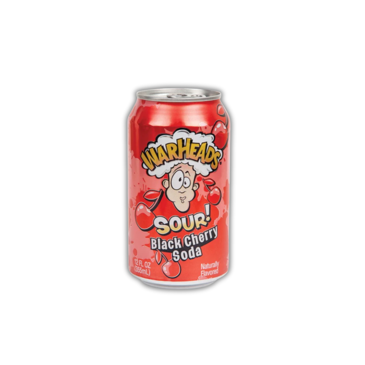 WarHeads Black Cherry Sour Soda